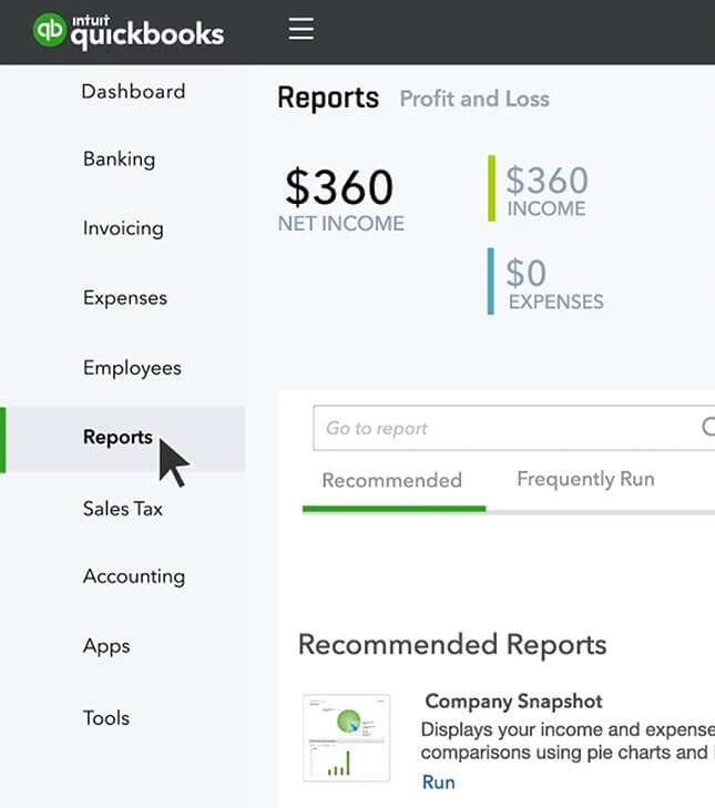 How To Check Your Business Health in QuickBooks Online? 4 Business health in QB Online