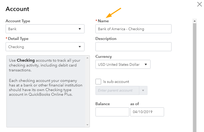 Manually Add a Bank Account