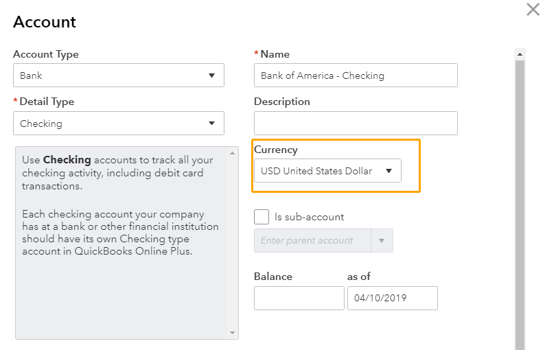 Manually Add a Bank Account