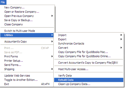 Repair Corrupted QuickBooks Company File