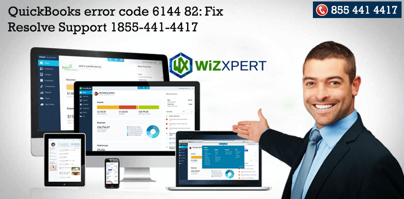 QuickBooks error code 6144 82: Fix Resolve Support 1855-441-4417