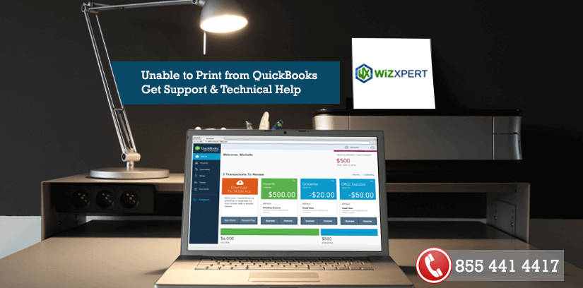 Unable to Print from QuickBooks | Get Support & Technical Help