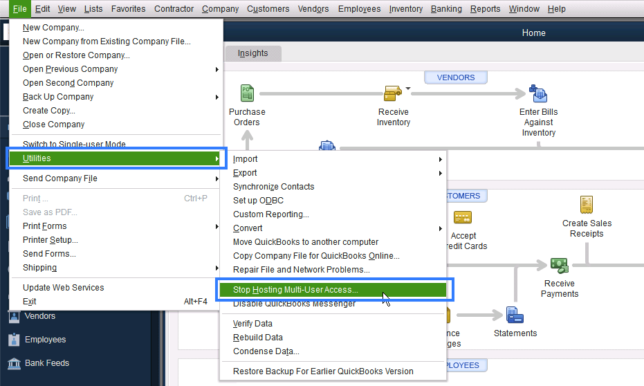 Stop-Hosting Multi-User Access