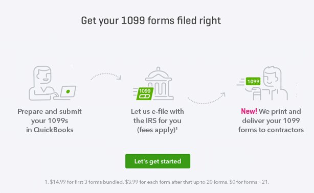 New QuickBooks 1099 Features