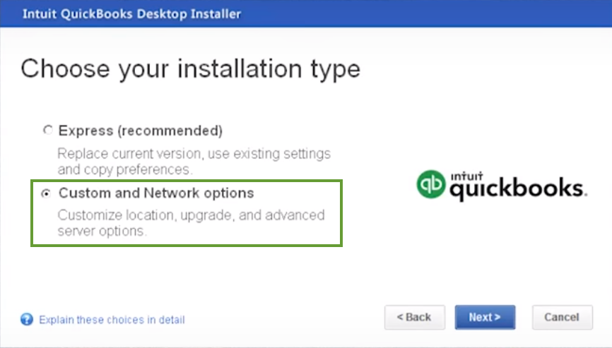 Install QuickBooks Enterprise