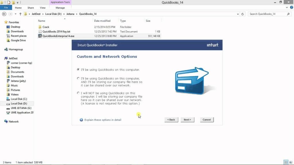 QuickBooks Desktop Enterprise Installation