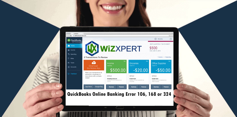 How To Fix QuickBooks Error 106, 168 or 324 (Online Banking Error)