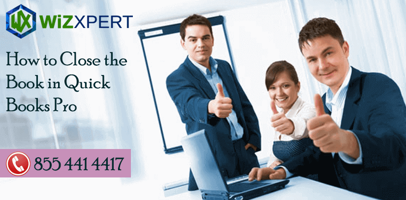 How to close the book in QuickBooks Pro