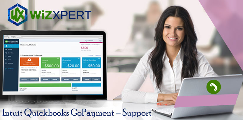 Intuit Quickbooks GoPayment - Credit Card Reader Processing