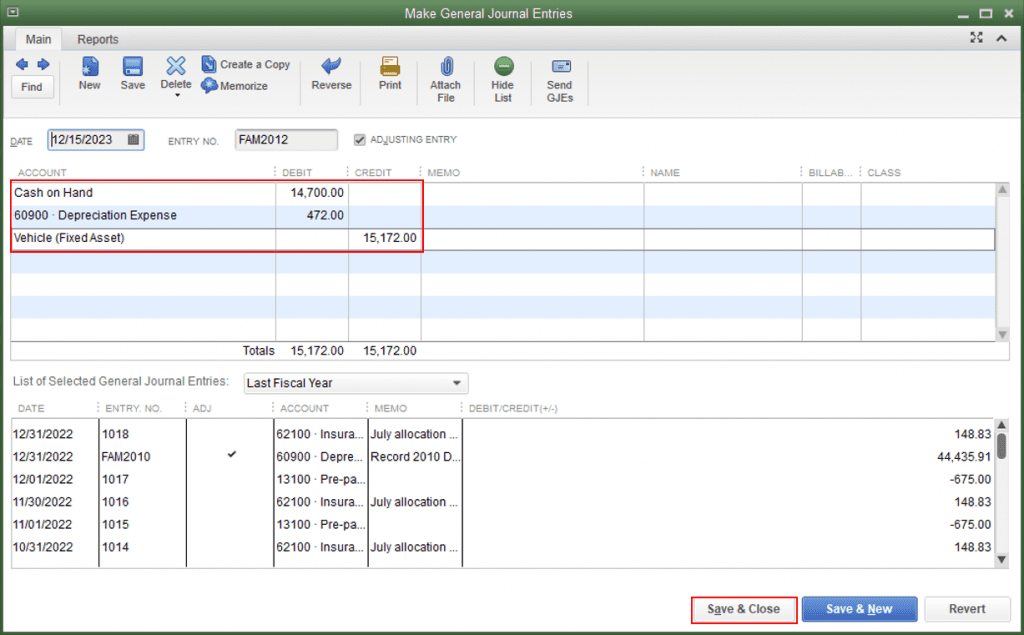 How to Enter, Setup & Record a Vehicle Purchase in QuickBooks Online