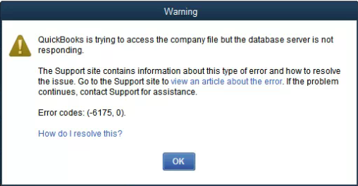 QuickBooks Error 6175