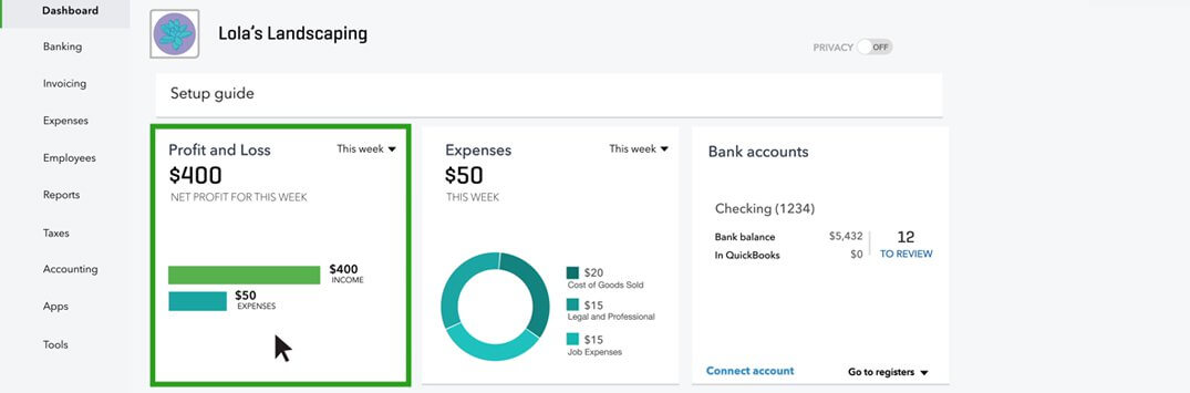 QuickBooks Online Banking Overview