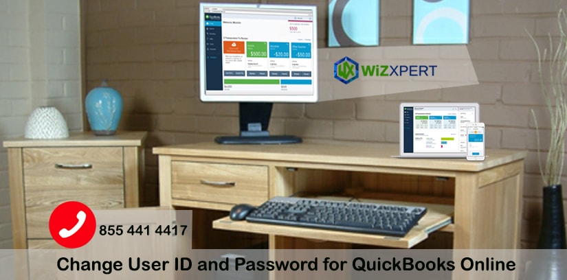 Change User ID and Password for QuickBooks Online