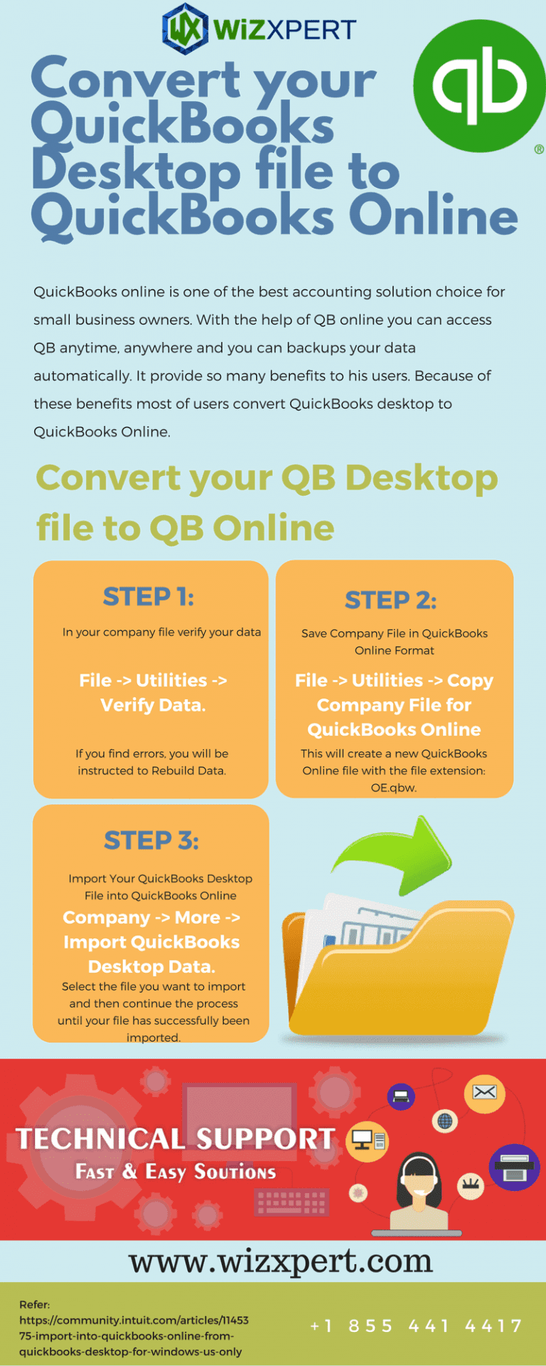 Convert QuickBooks files into QuickBooks Online