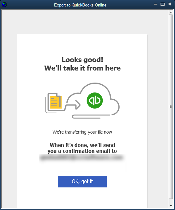 Import QuickBooks Desktop Data files into QuickBooks Online