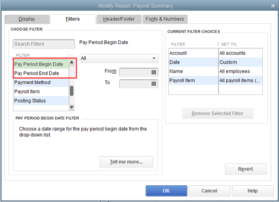 Create a Payroll Summary Report