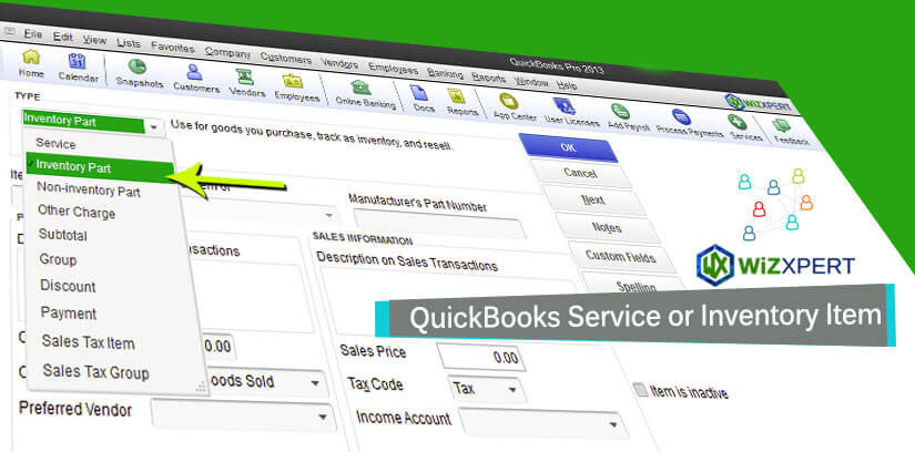 QuickBooks Pro Inventory