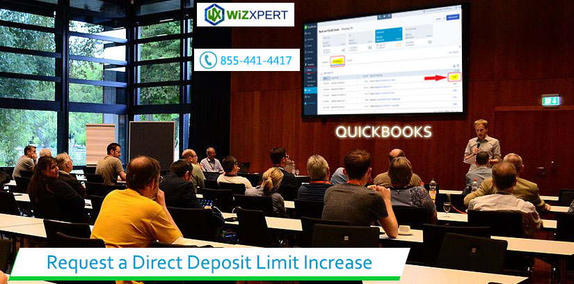 Request a direct deposit limit increase