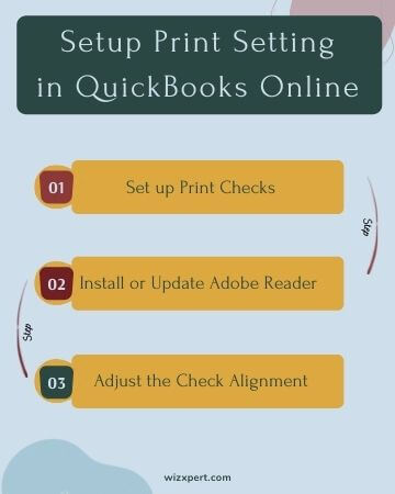Setup Print Setting in QuickBooks Online
