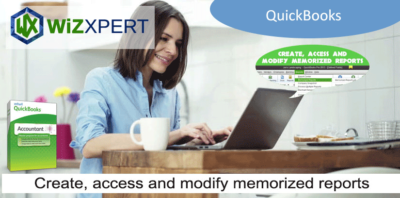 How to create access and modify memorized reports