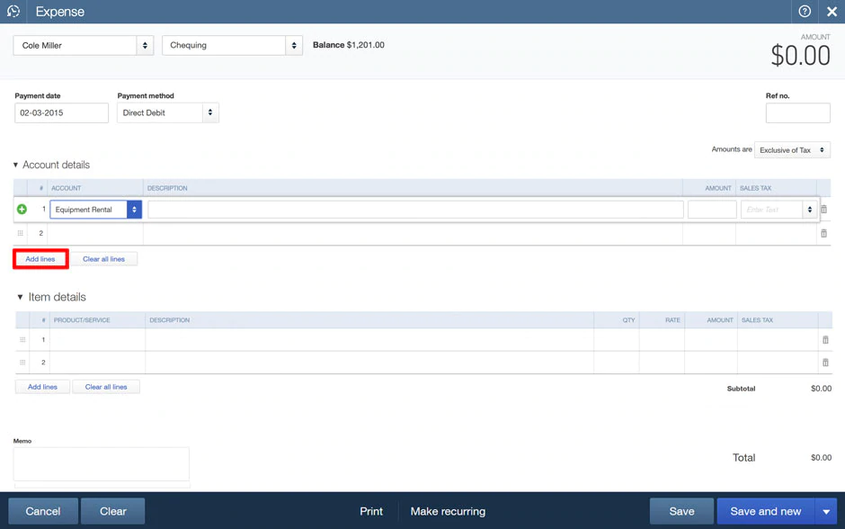 billable expenses in quickbooks desktop