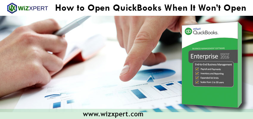 How to Open QuickBooks When It Won’t Open