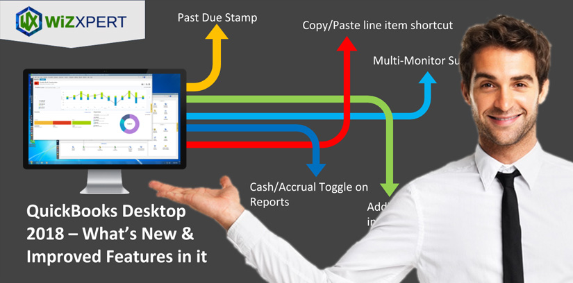 QuickBooks Desktop 2018 Whats new and improved features in it