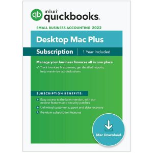 QuickBooks Desktop Mac Plus 2022