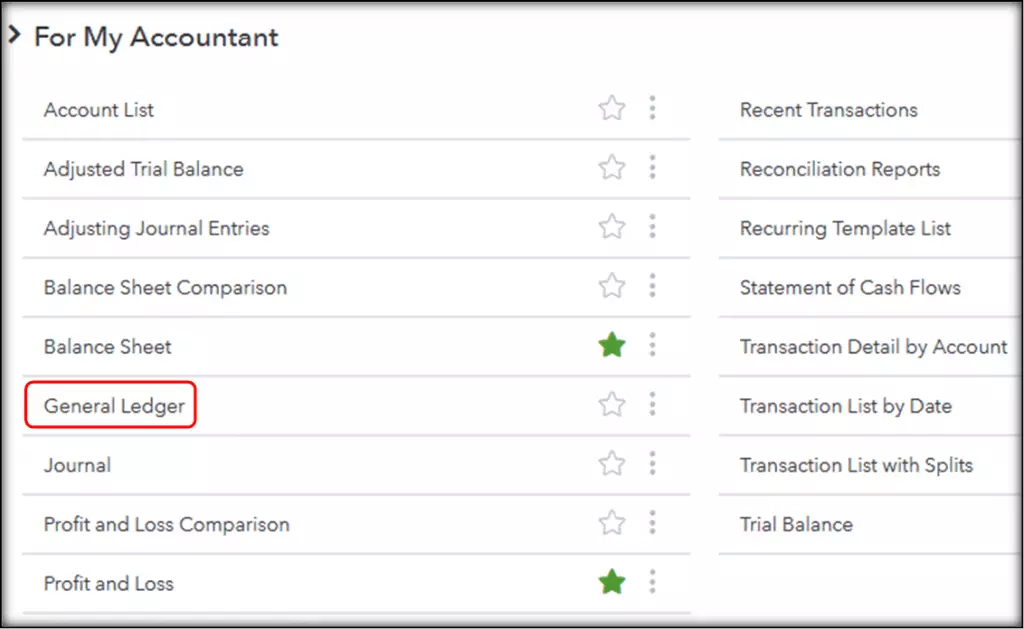 QuickBooks-General-Ledger-Reports