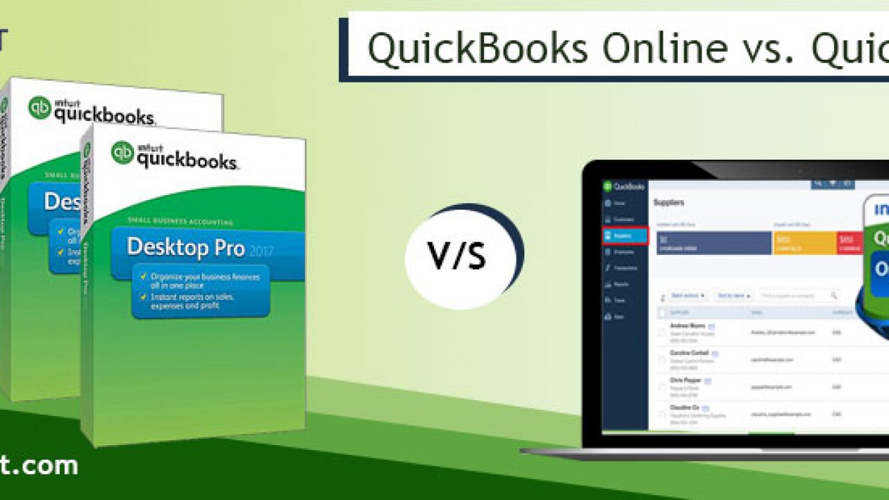 Quickbooks Online Vs Desktop Comparison Chart