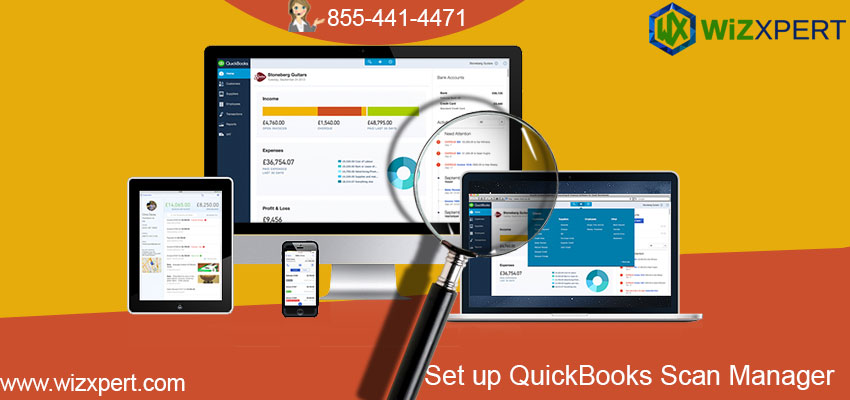 Set up QuickBooks Scan Manager