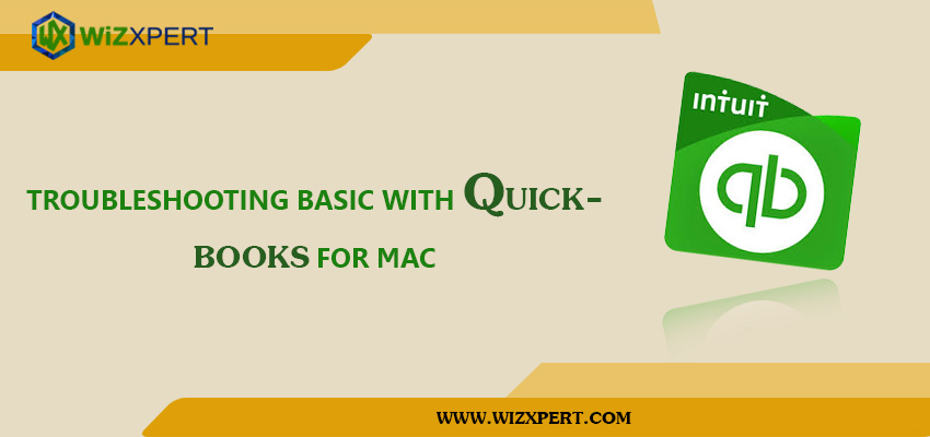 troubleshooting basic with quick books for mac