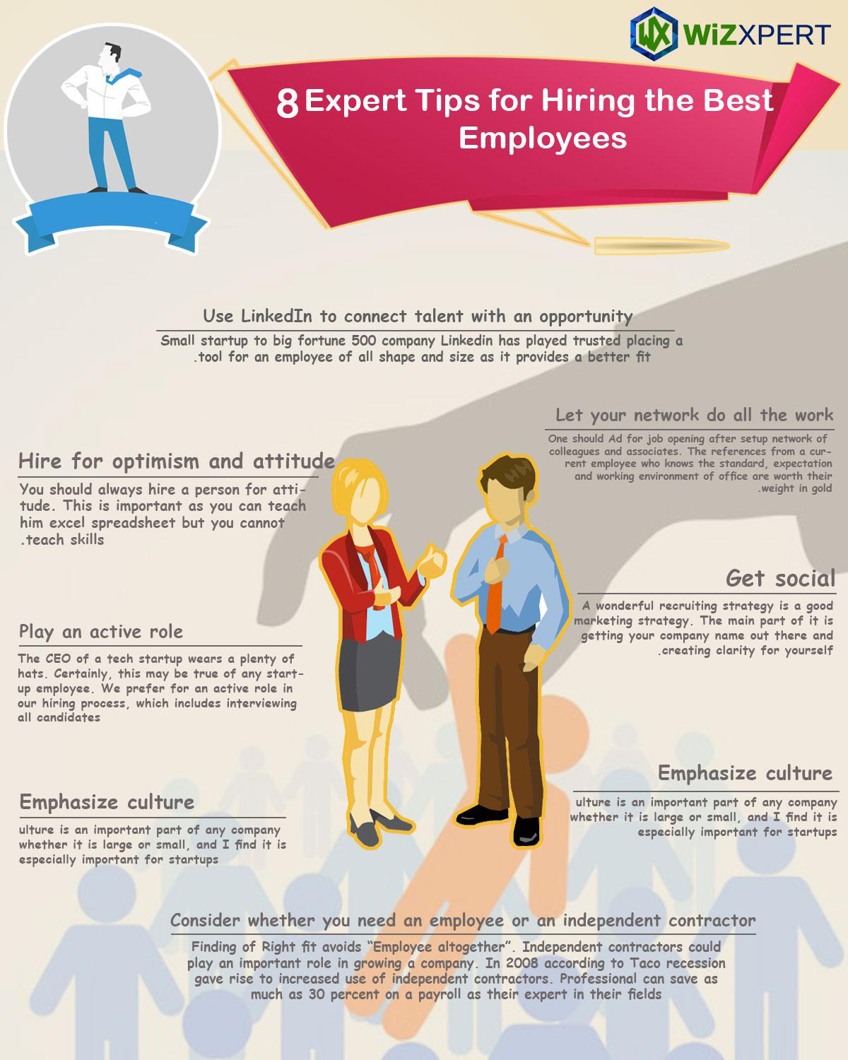 8 Expert Tips for Hiring the Best Employees