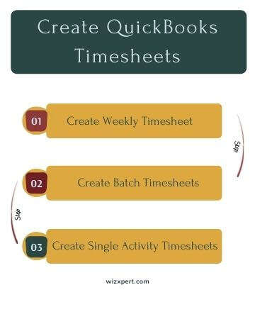 Create QuickBooks Timesheets