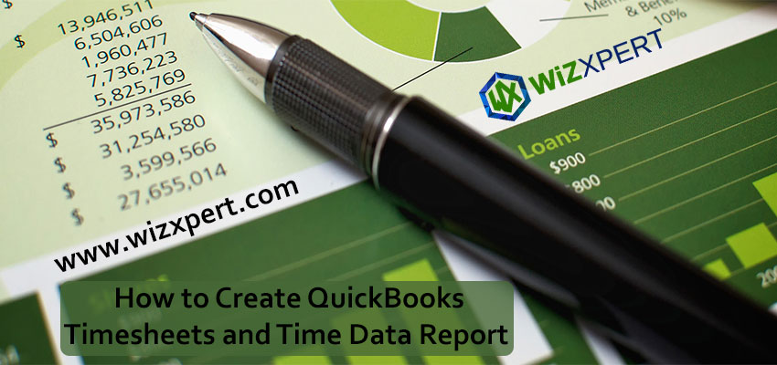 How to Create QuickBooks Timesheets and Time Data Report