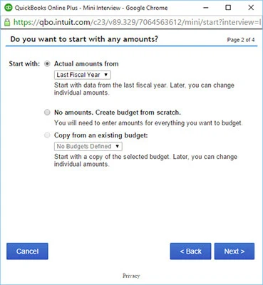 QuickBooks Online Budget Img