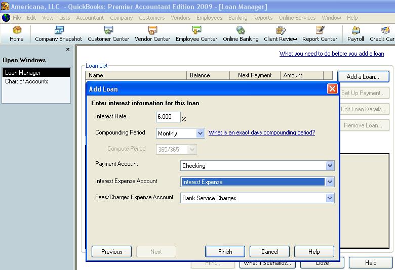QuickBooks-loan-manager-interest-information 4