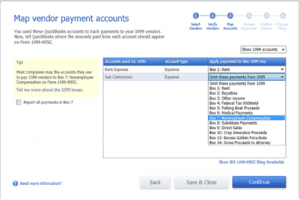 QuickBooks 1099 Wizard