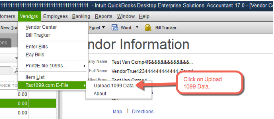 1099 E-File: QuickBooks Desktop setup