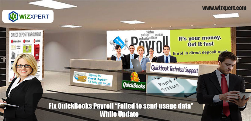 Fix QuickBooks Payroll    Failed to send usage data    While Update