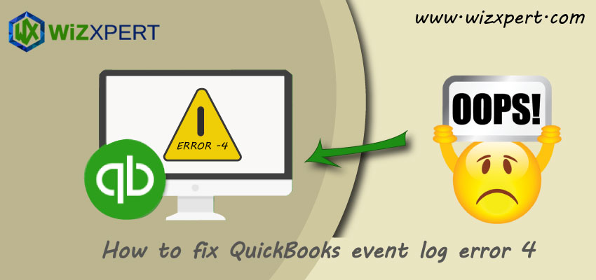 How to fix QuickBooks event log error 4