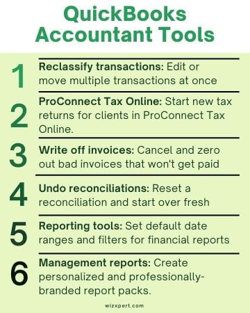 QuickBooks Accountant Tools