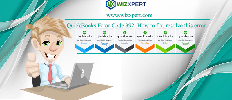 QuickBooks Error Code 392 How to fix resolve this error 1