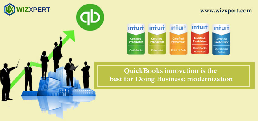 QuickBooks innovation is the best for Doing Business modernization