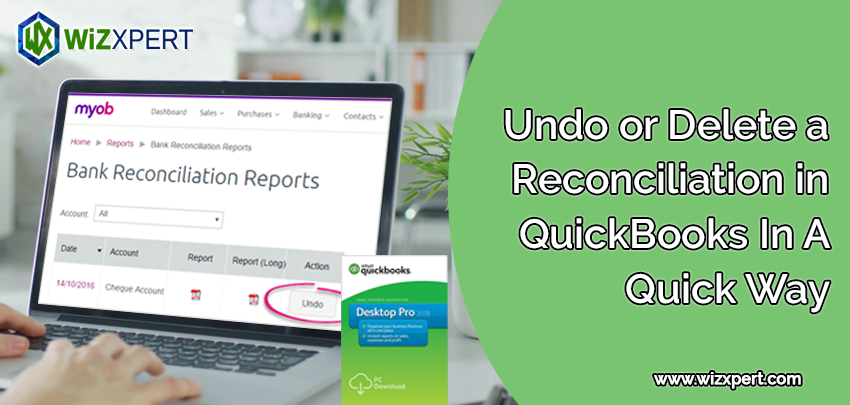 Undo or Delete a Reconciliation in QuickBooks In A Quick Way images