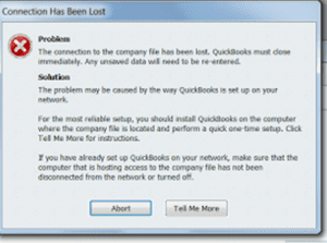 QuickBooks Abort Error