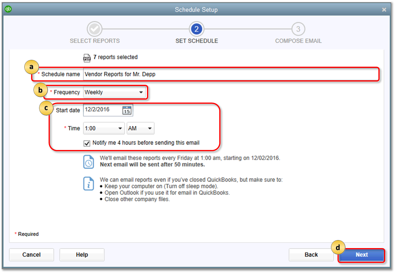 How to Create and Modify QuickBooks Scheduled Reports?