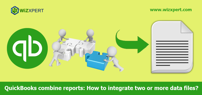 QuickBooks combine reports How to integrate two or more