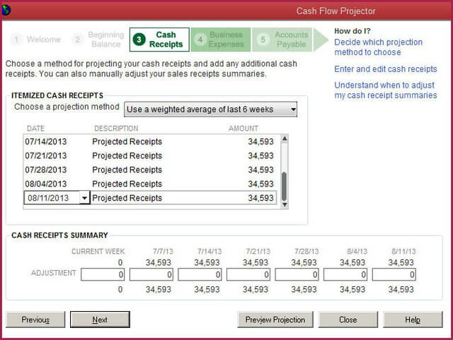 quickbooks cash flow management