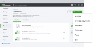 QuickBooks Projects